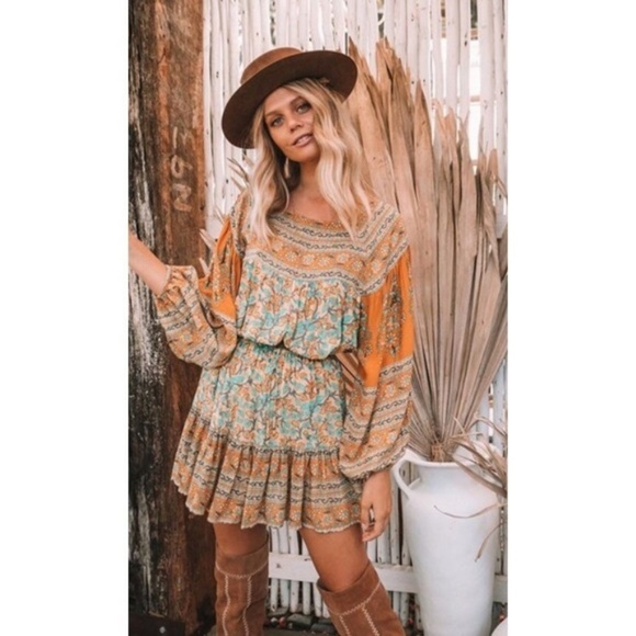 5⭐️ FAV BESTSELLER NEW BOHO DELIRIUM YELLOW PEASANT BLOUSE TOP SHIRT - Picture 2 of 7